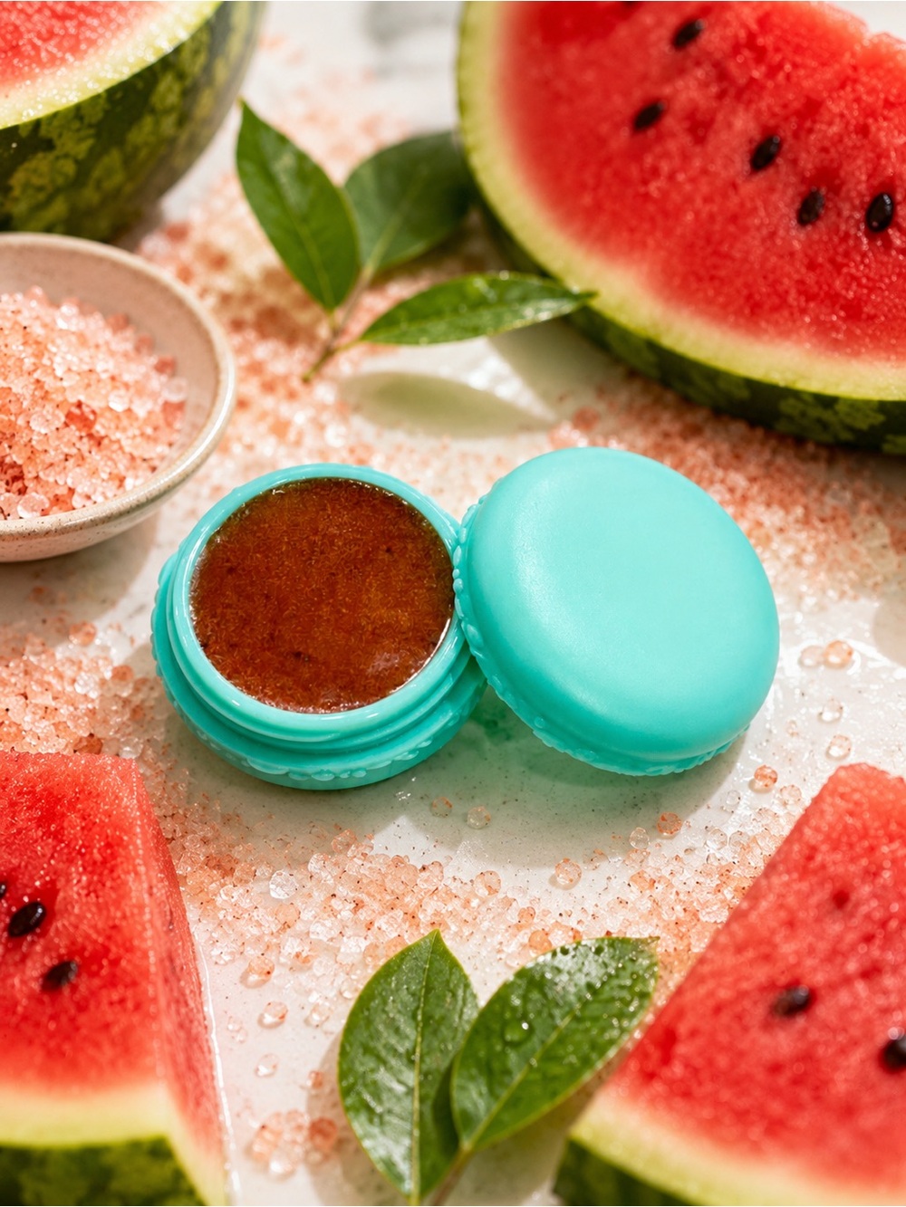 Hand Crafted “Watermelon Sugar” Flavored Lip Scrub - Picture 2 of 4